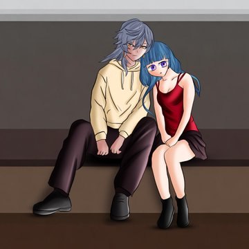Couple art example